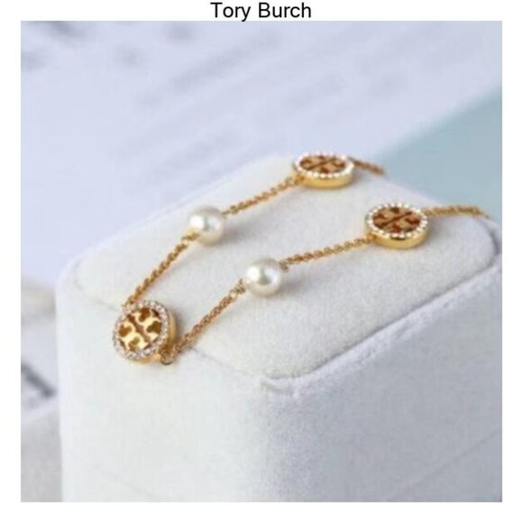 Tory Burch paved pearl bracelet - Picture 3 of 4